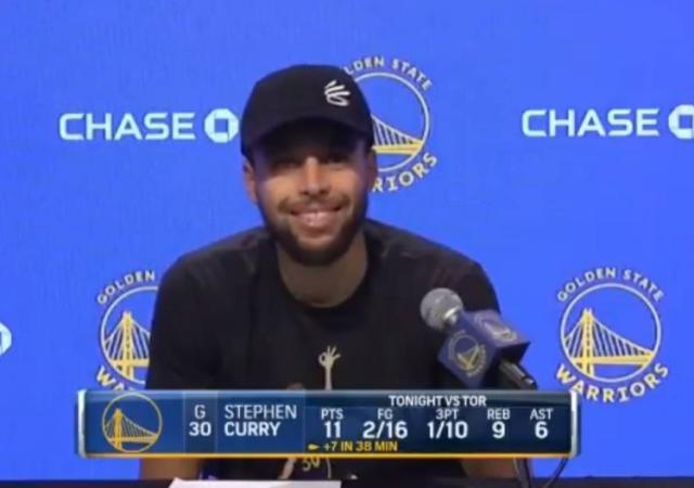 bob半岛体育官方网站-16中2打出生涯最铁一战 库里赛后为何却笑开了花？